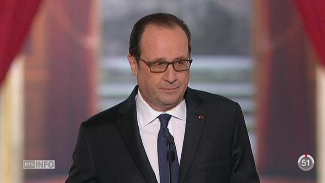 François Hollande s'est présenté devant la presse pour évoquer la situation internationale