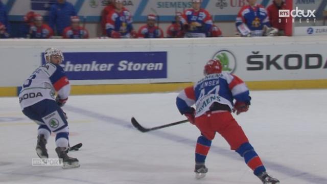 Jokerit Helsinki - Adler Mannheim (2-1): Glen Metropolit réduit le score pour Adler Mannheim