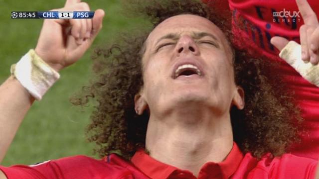 1-8, Chelsea - Paris SG (1-1): égalisation de David Luiz d’une tête pleine de conviction et permet aux Parisiens de revenir dans le match