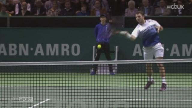 Tennis - ATP de Rotterdam: Wawrinka - Raonic (7-6 (7-3) 7-6 (9-7))