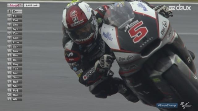 Moto2. Dernier tour: Déjà sûr d’être champion du monde, Johan Zarco (FRA) s’impose également à Motegi