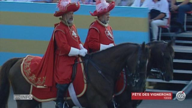 Minimag: le costume des cent-suisses se porte à la Fête des Vignerons