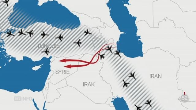 Syrie: la Russie et les Etats-Unis veulent coordonner leurs opérations aériennes