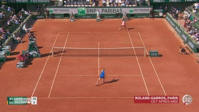 Tennis - Roland-Garros: Timea Bacsinszky s’est inclinée face à Serena Williams