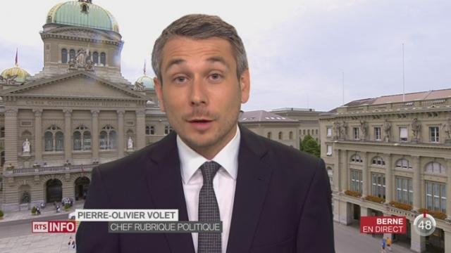 Réforme de l’armée: les précisions de Pierre-Olivier Volet à Berne