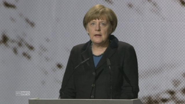 Angela Merkel: "Les crimes contre l'humanité ne doivent pas être oubliés"