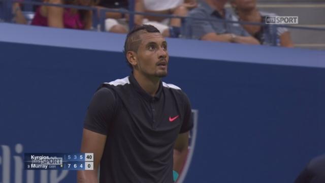 1er tour: Nick Kyrgios (AUS) - Andy Murray (GBR-3]. (5-7 3-6 6-4) l’Ecossais abandonne la 3e manche à son adversaire