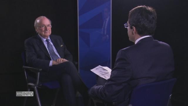 Sepp Blatter à propos des procédures américaines: "Queleqe chose ne sent pas très bon"