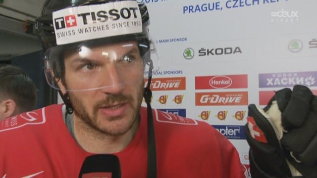 Suisse - Lettonie (1-2 ap): la déception de Morris Trachsler à la fin du match