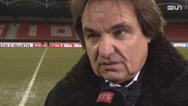 Football - Victoire du FC Sion face à Bâle en Coupe de Suisse: l'interview de Christian Constantin (prés. du FC Sion)