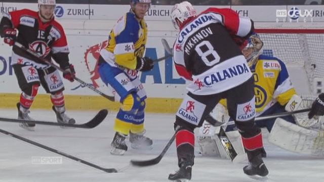 HC Davos - Yekaterinburg (1-5): les Russes dominent aisément les débats et Mikhnov marque le cinquième but