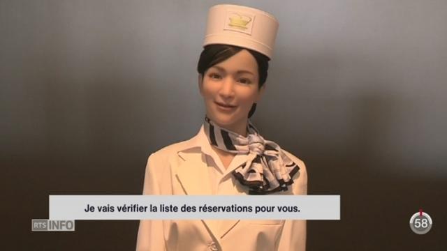 Japon: le service d'un hôtel est assuré par des robots