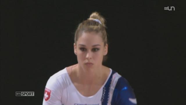 Gym - Européens de Montpellier: Giulia Steingruber remporte la médaille de bronze au sol