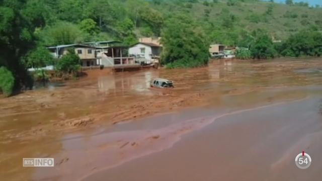 Brésil: les secouristes cherchent toujours des survivants après la rupture de deux barrages