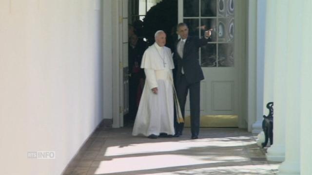 Le pape François et Barack Obama à la Maison Blanche