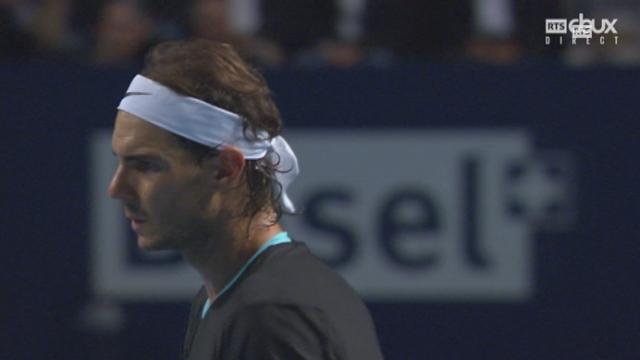 Rafael Nadal - Richard Gasquet (6-4): Rafael Nadal remporte le premier set