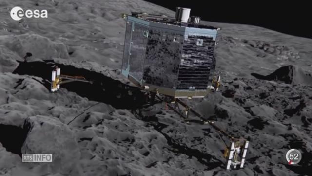 Le robot Philae s'est posé sur la comète Tchouri il y a un an