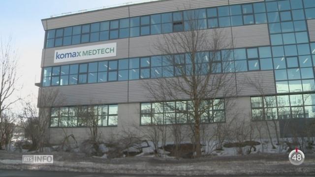 NE: le groupe industriel lucernois Komax supprime 40 emplois