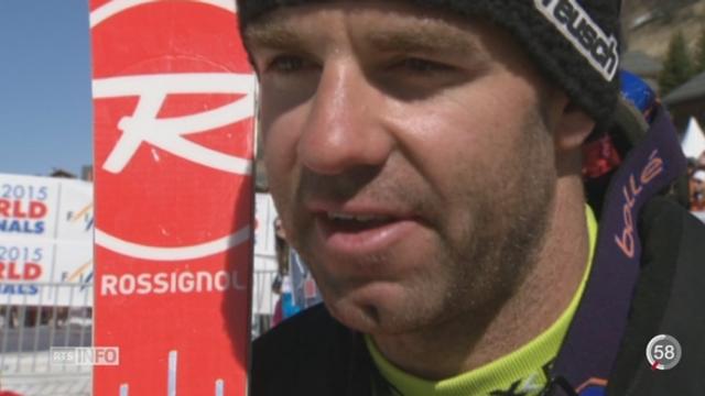 Ski - Méribel: Didier Défago savoure intensément les derniers moments sur le cirque blanc