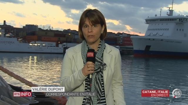 Naufrage au large des côtes libyennes: les explications de Valérie Dupont à Catane