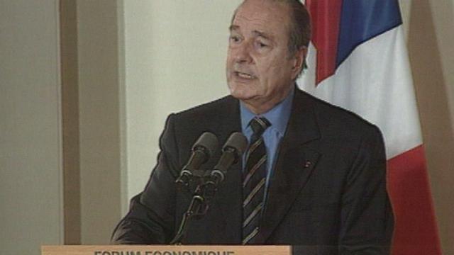 Chirac en visite d'Etat