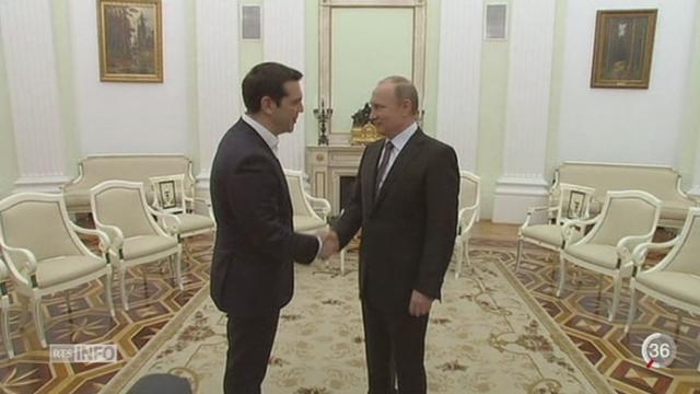 La visite du premier ministre grec à Moscou n’est pas au goût des pays membres de l’Union européenne