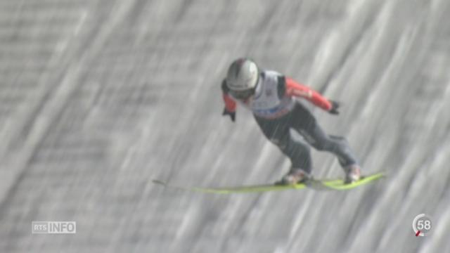 Saut à ski: notre compatriote Simon Ammann souffre d'une grave commotion cérébrale