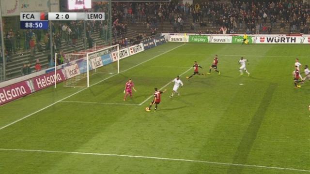 1-8, FC Aarau – FC Le Mont (1-0): les Argoviens scellent le score par Spielmann
