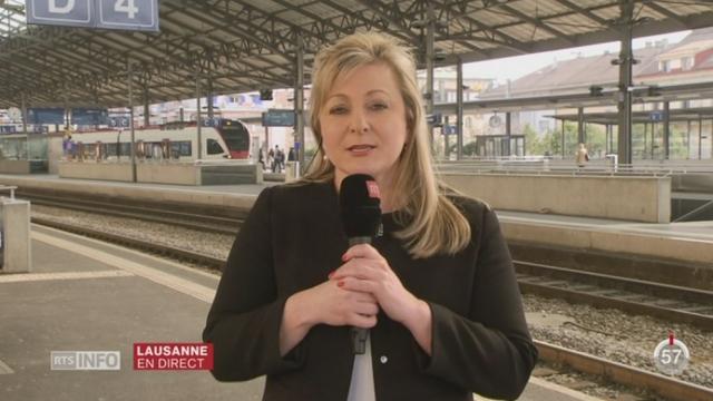 Projet d'extension de la gare de Lausanne: entretien avec Nuria Gorrite, cheffe du Dpt vaudois des infrastructures