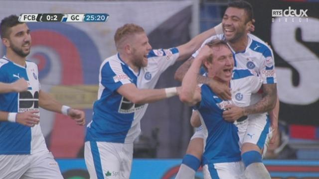 FC Bâle – Grasshopper (0-2): auto-goal de Marek Suchy