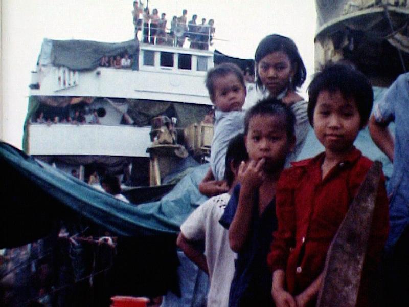Une odyssée sans fin pour les boat people vietnamiens. [RTS]