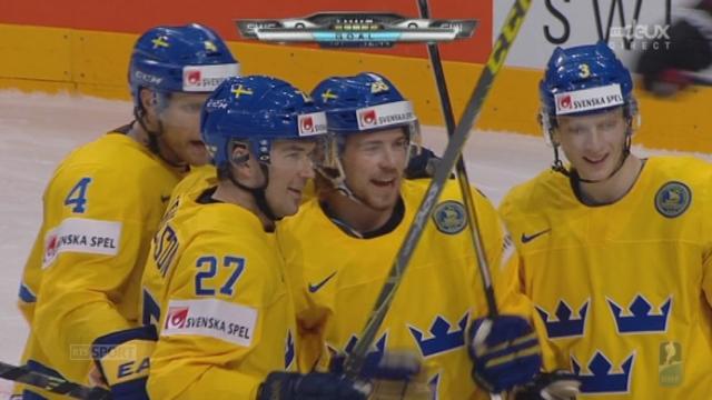Suède - Suisse (1-0): ouverture du score pour la Suède par Lindholm