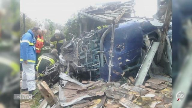 VD: l’accident d’hélicoptère de Montbéliard a été provoqué par une erreur d’appréciation du pilote