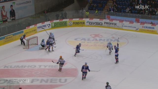 Hockey - LNA: Kloten  gagne contre Rapperswil (2-1 ap)