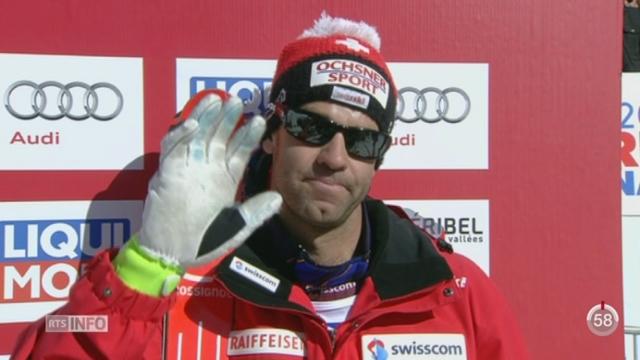 Ski: Didier Défago a bien fini sa carrière en descente