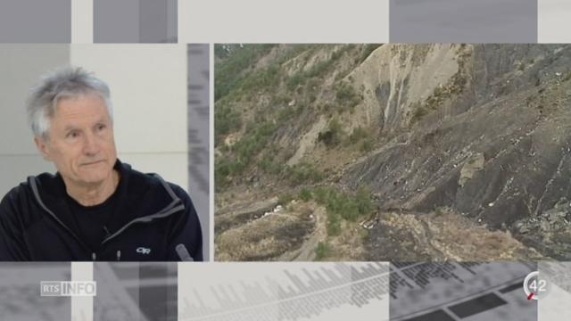 Crash de l'Airbus Germanwings: entretien avec François Clavadetscher, ancien commandant de bord