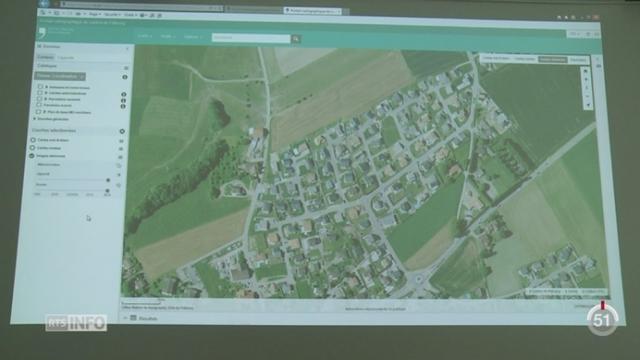 FR: le canton a mis en place un nouveau portail cartographique