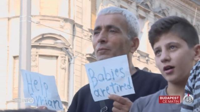 La gare de Budapest a dû être évacuée après avoir été prise d’assaut par des centaines de migrants