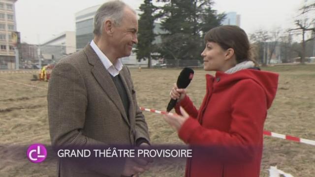 Genève construit un théâtre éphémère