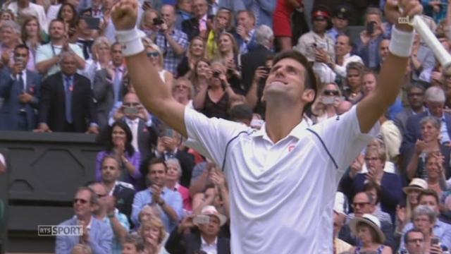 Tennis - Wimbledon: Novak Djokovic remporte le tournoi