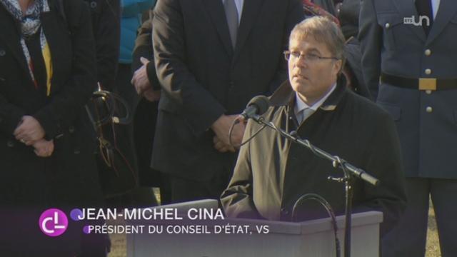 VS: un monument en mémoire des victimes de l'accident de car de Sierre a été inauguré