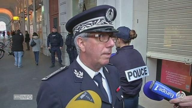 France - Terrorisme: trois militaires français ont été blessés à l'arme blanche à Nice