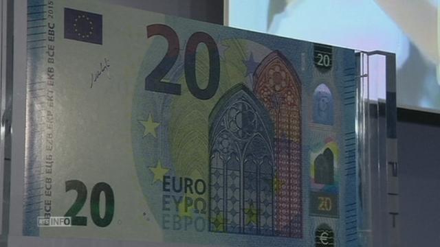 Présentation du nouveau billet de 20 euros