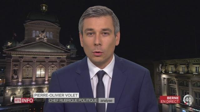 Vote du 9 février - Clause de sauvegarde: les explications de Pierre-Olivier Volet, à Berne