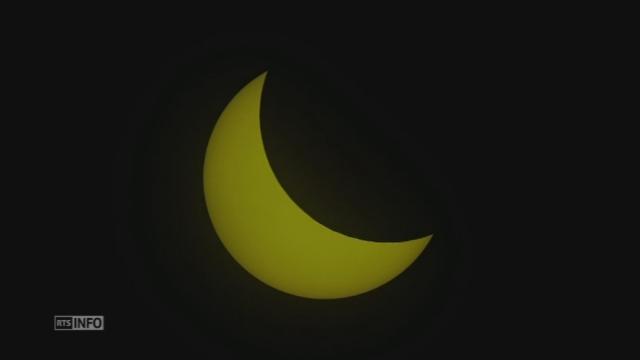 Timelapse de l'éclipse solaire