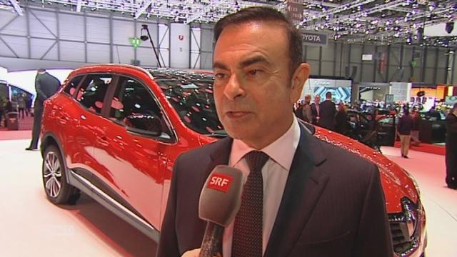 La voiture du futur selon Carlos Ghosn, patron de Renault-Nissan