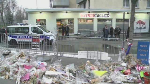 Le magasin casher attaqué par un djihadiste à Paris a rouvert