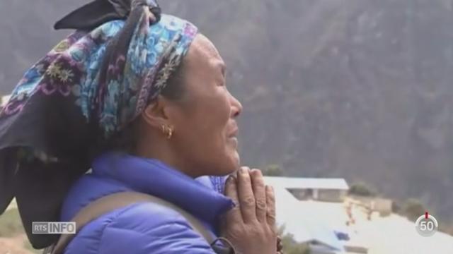Népal - Séisme: le massif de l'Everest a été durement touché