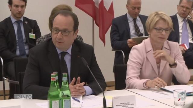 François Hollande a pu observer le système d’apprentissage suisse