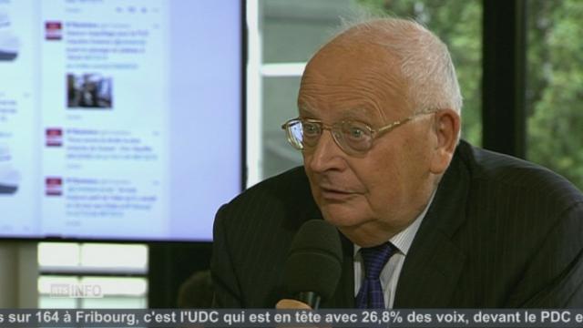 "Je vais me consacrer à l'écriture", Jacques Neirynck (PDC-VD)